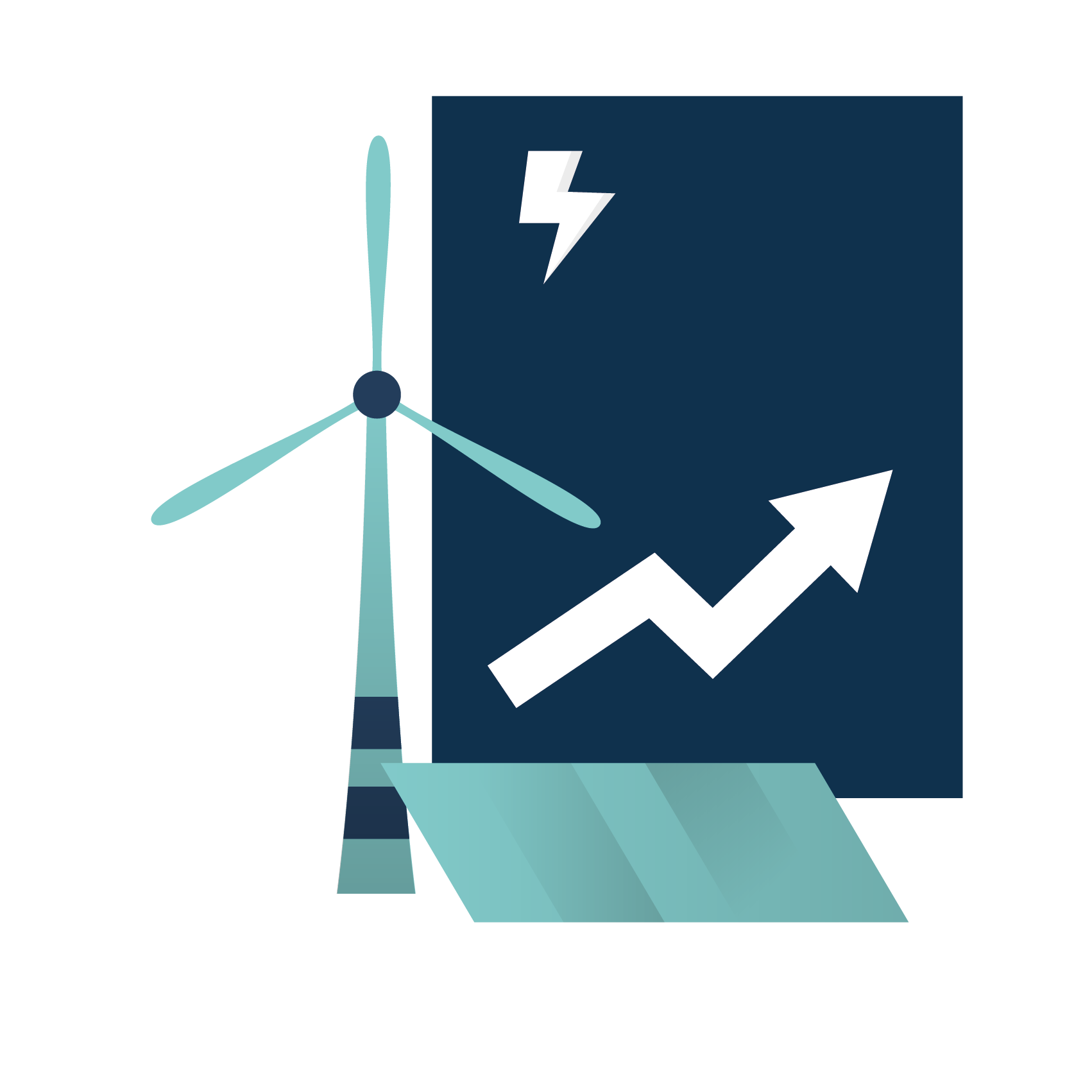 icoon Op te wekken energie